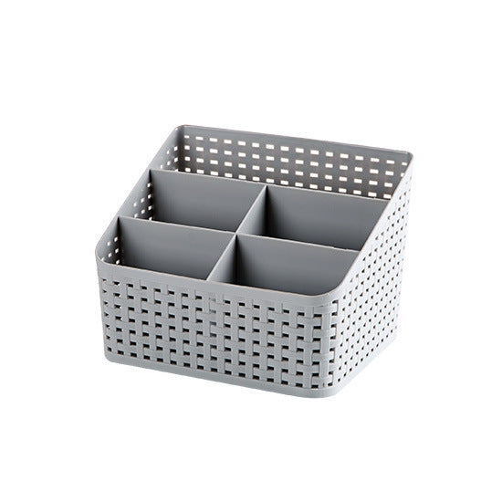 Rattan cosmetic storage box